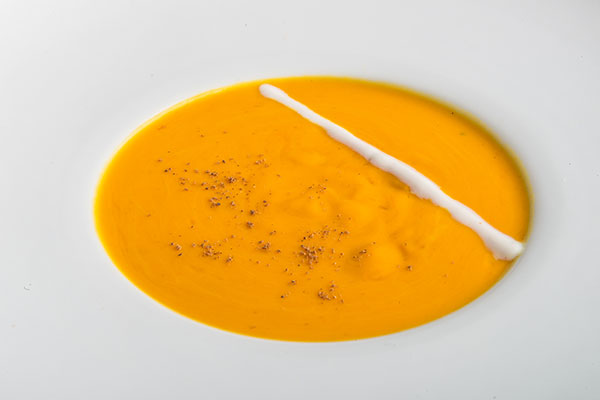 crema di zucca al profumo di cannella